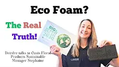 The Truth About Eco Floral Foam What Florists Need to Know. Kays Flower School Vlog
